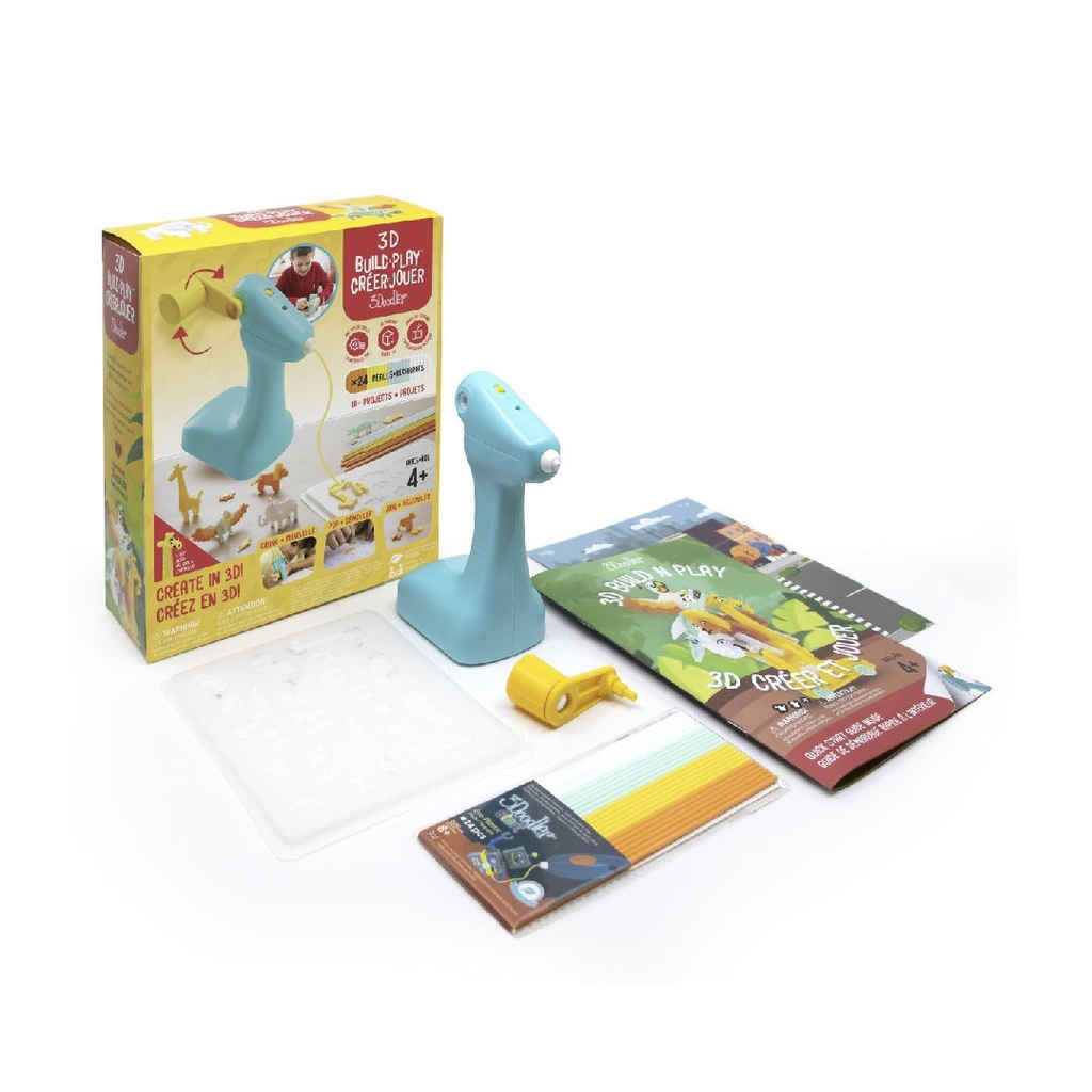 Lápiz 3D 3Doodler Pack 3D «Build and Play» STEAM