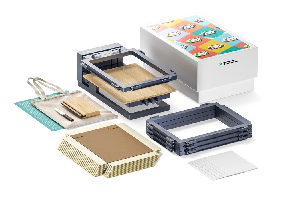 xTool Impresora Serigráfica 1.0 - Kit Multicolor