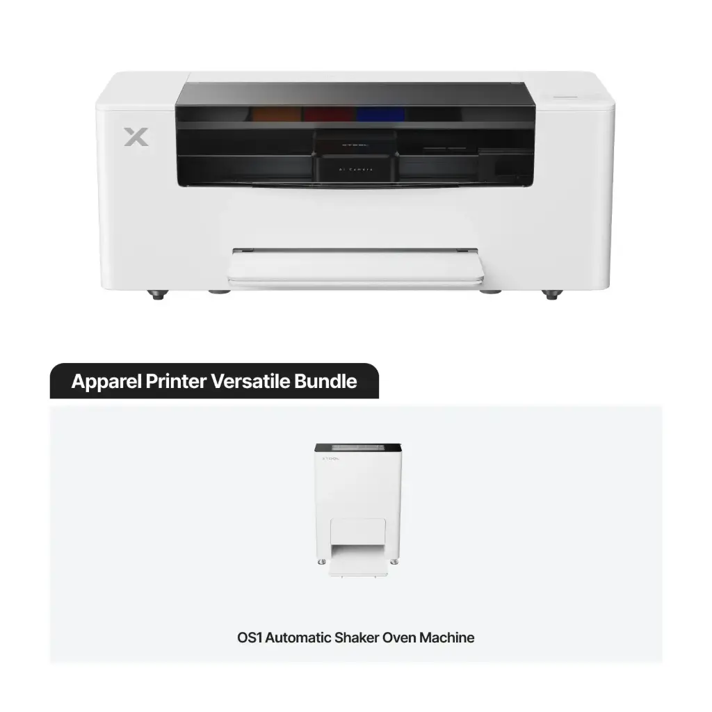 xTool Apparel Printer Versatile Bundle - DTF printing system 