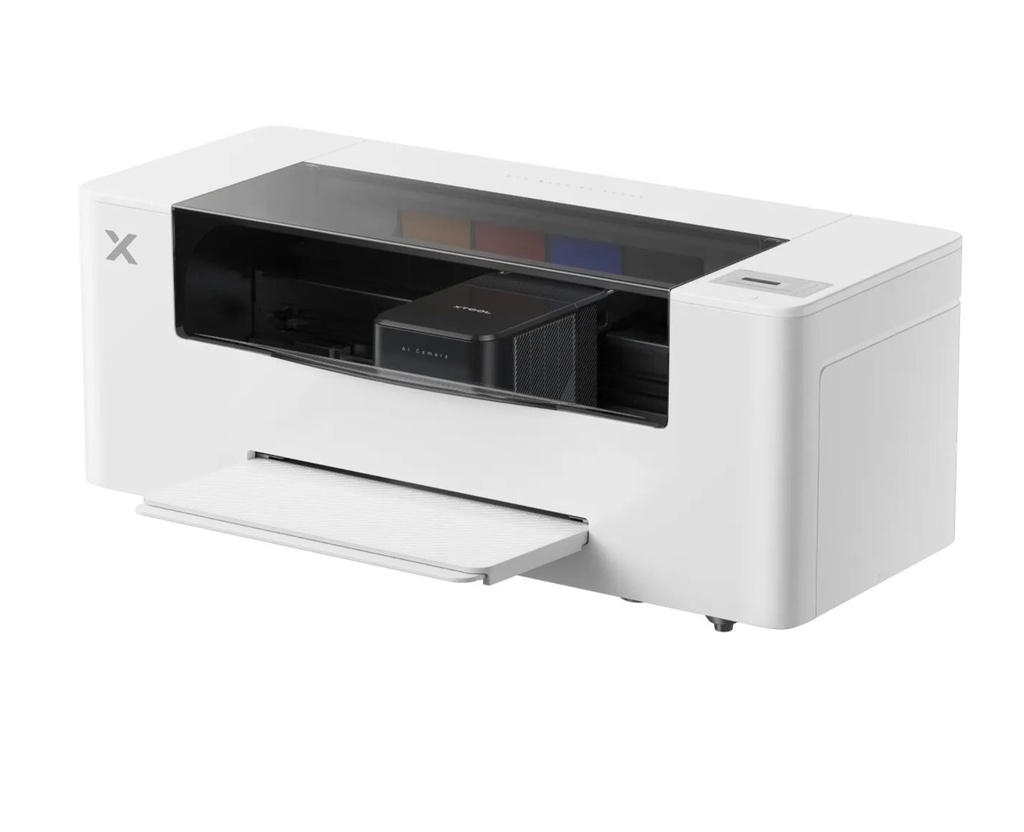 xTool Apparel Printer - Paquete todo en 1: impresora DTF de un clic para personalizar sin esfuerzo.