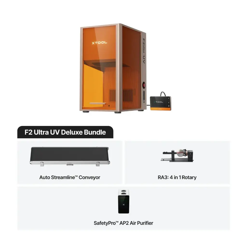 xTool F2 Ultra UV Deluxe - laser engraver