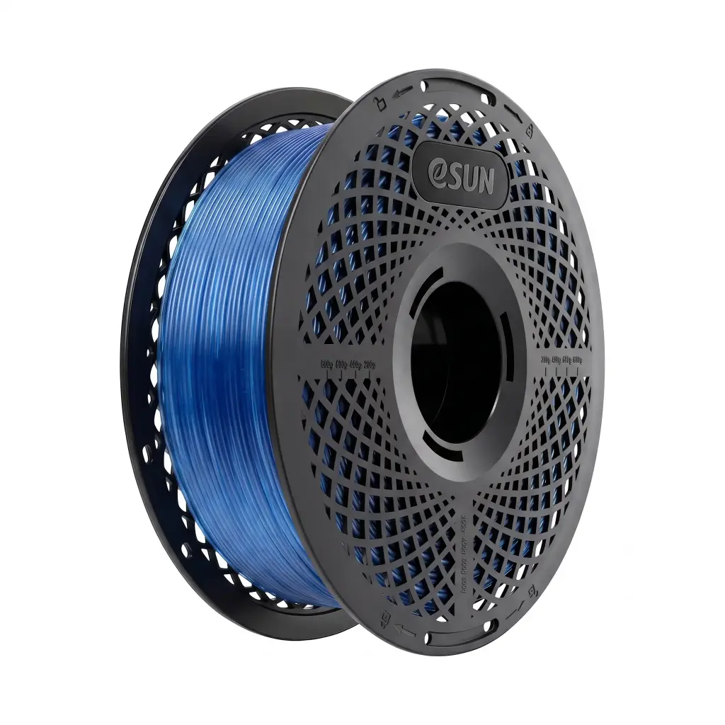 eSUN PETG-Basic - Filamento para impresión 3D – 1,75mm (1Kg) – Azul claro translúcido