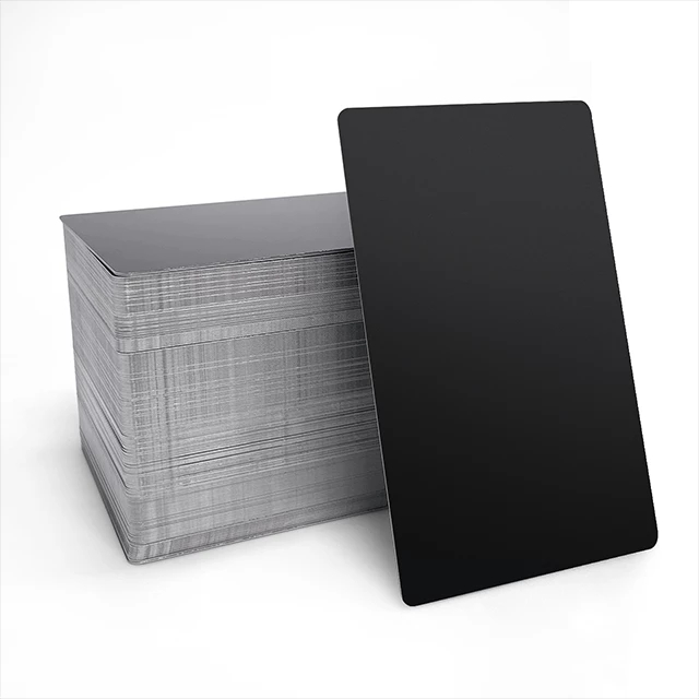 xTool Frosted Black Aluminum Business Cards (300pcs)