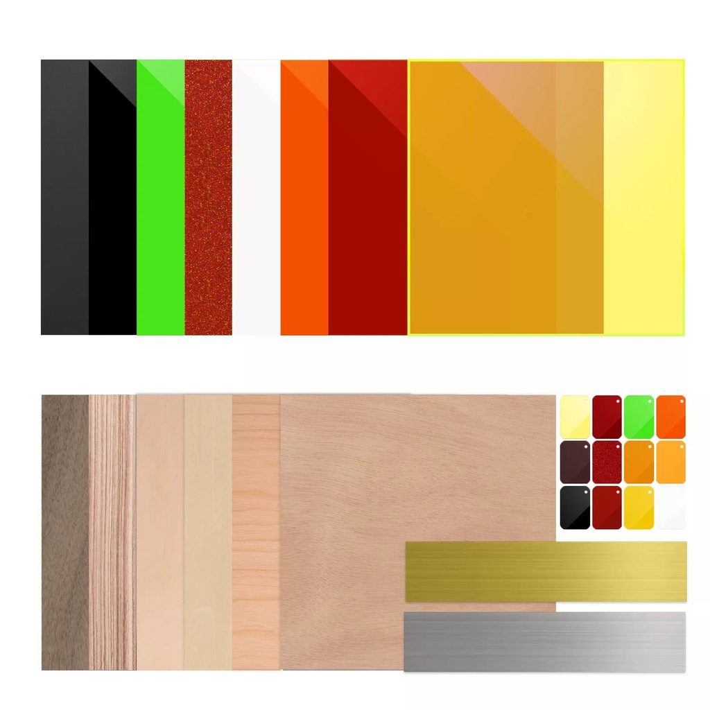 Kit de materiales para láser xTool S1