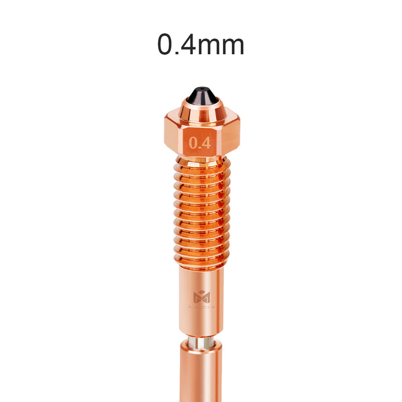 Mingda - Hotend con boquilla de acero endurecido de alto recubrimiento MD-600D/MD-1000D