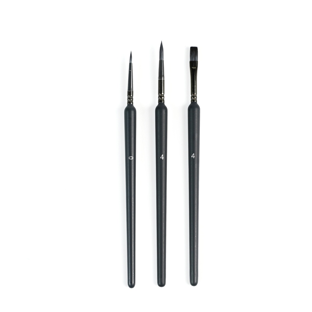 Juego de pinceles para pintura acrílica LOKLiK