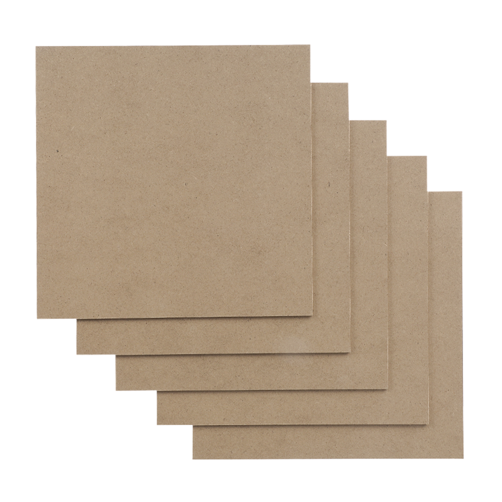 Snapmaker MDF Hoja de Madera-A350 / 300x300x3mm / Paquete de 5