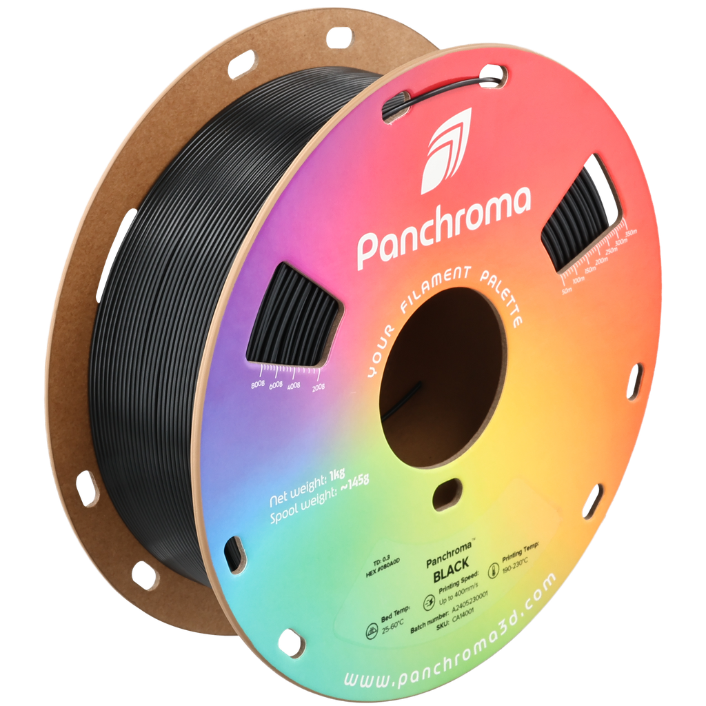 Panchroma™ CoPE | Filamento para impresión 3D | 1,75 mm (1 kg) | Negro