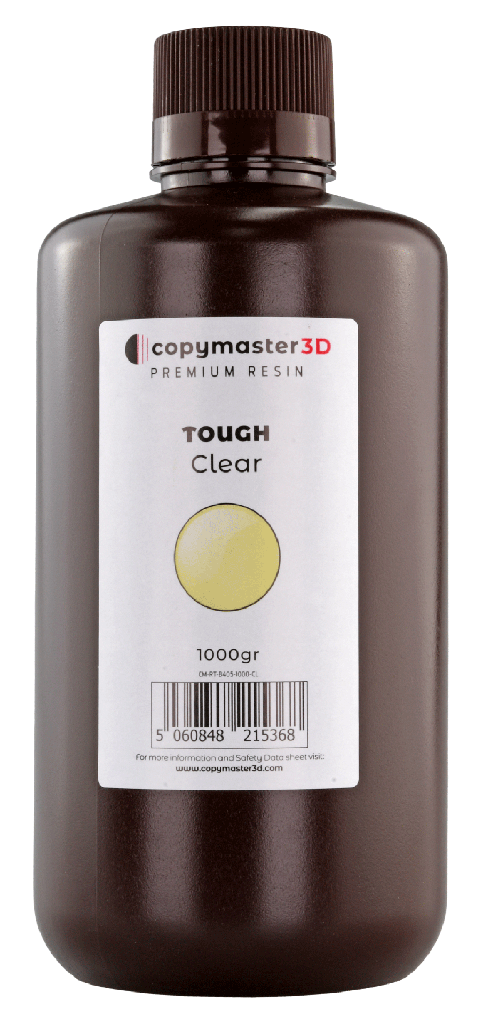 Copymaster3D Resina resistente a los rayos UV - 1000 ml - Transparente