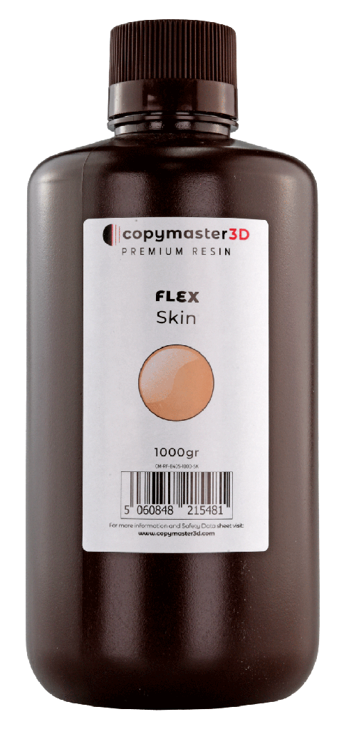 Copymaster3D Flex Resina UV - 1000 ml - Piel