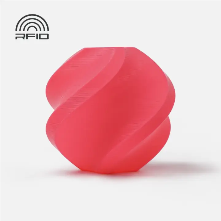 Bambu Lab PLA Basic Refill - Filamento para impresión 3D – 1,75 mm (1 kg) - Rosa