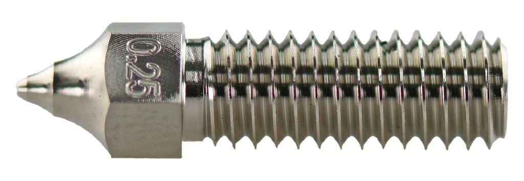 PrimaCreator Creality K1/ K1 Max Plated Copper Nozzle 0,25 mm - 1 pcs
