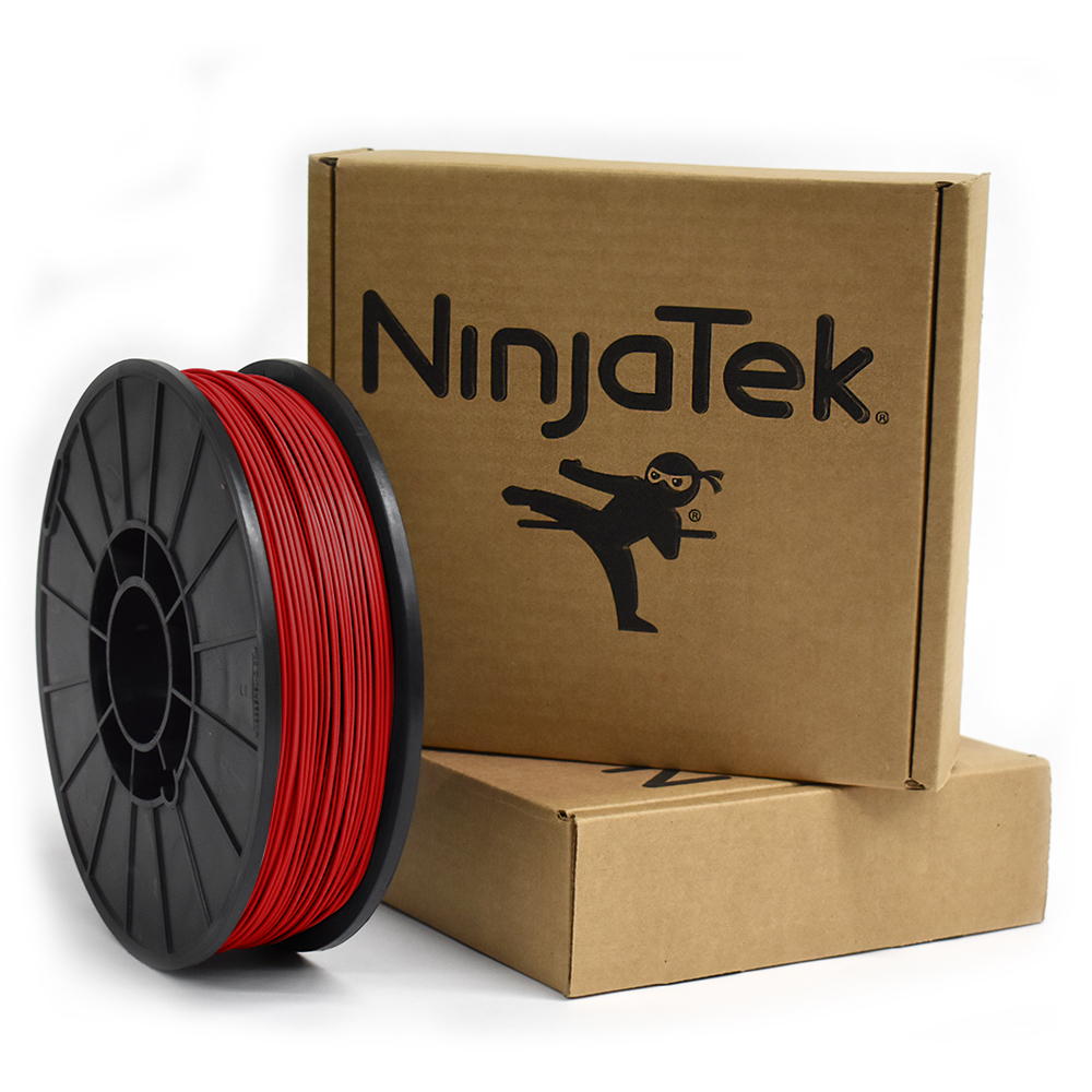 Filamento NinjaFlex  - 1,75 mm - 1 kg - Rojo fuego