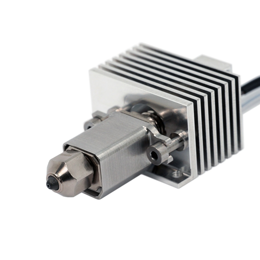 Hotend Microswiss FlowTech™ para Bambu Lab P1P/P1S - DiamondBack - Punta de diamante - Flujo estándar