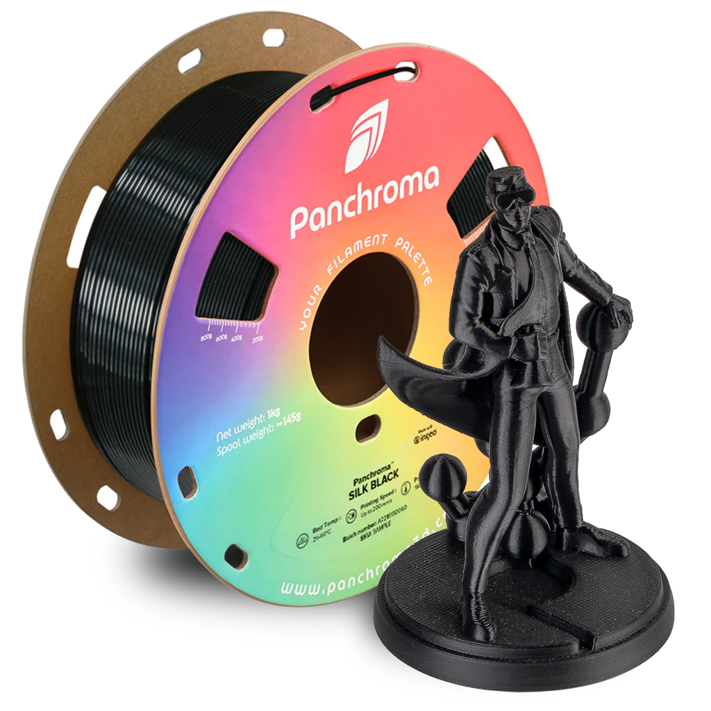 Polymaker Panchroma™ PLA Silk  | Filamento para impresión 3D | 1,75 mm (1 kg) | Seda púrpura