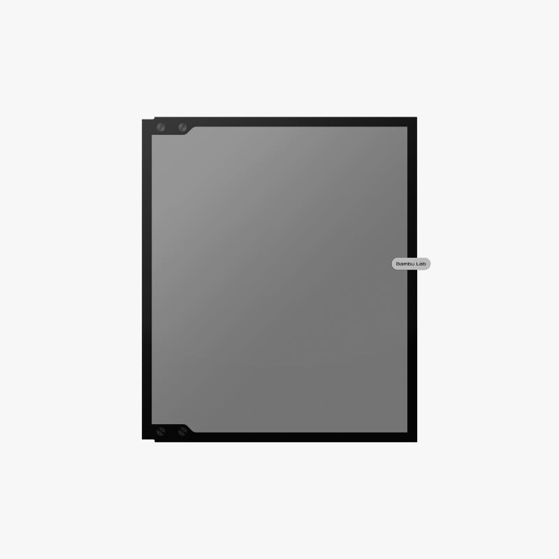 Bambu Lab Puerta delantera de cristal para P2S