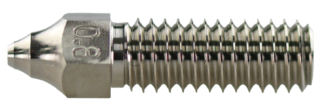 PrimaCreator Creality K1/K1 Max Boquilla de cobre chapado de 0,8 mm - 1 unidad