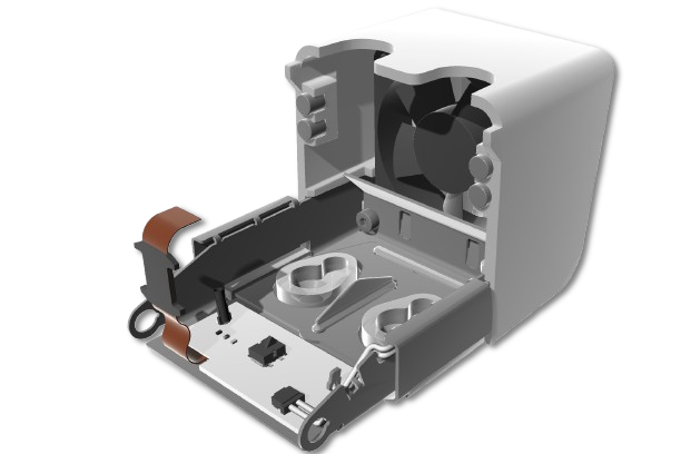 UlitMaker Print Head Front Fan Bracket Assembly