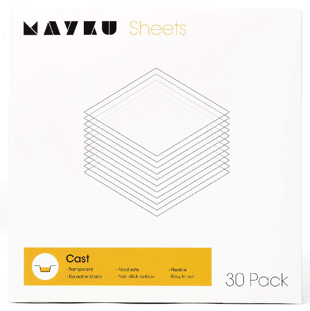 Mayku FormBox Cast/Clear Sheets (30 Pack)