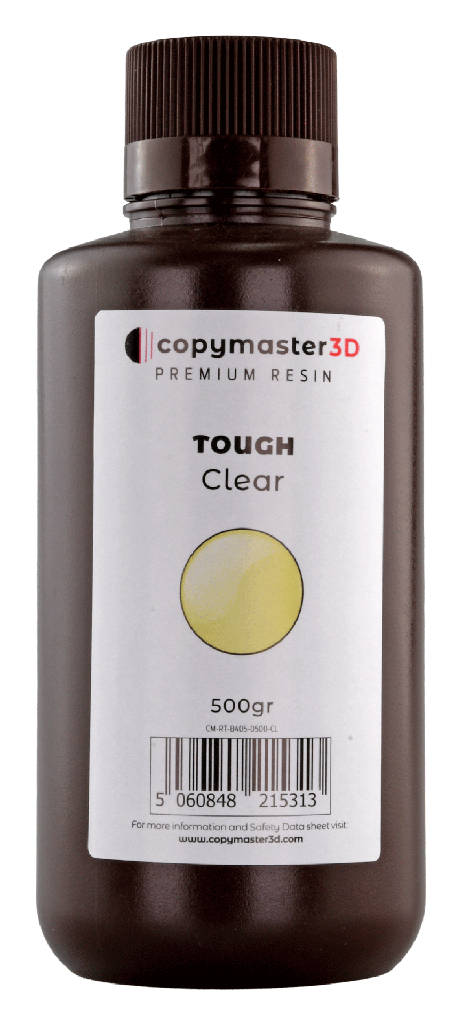 Copymaster3D Resina resistente a los rayos UV - 500 ml - Transparente