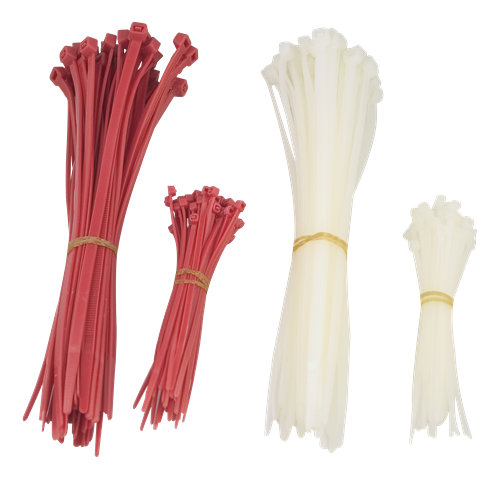 Bridas para cables Deltaco - Paquete de 200 unidades