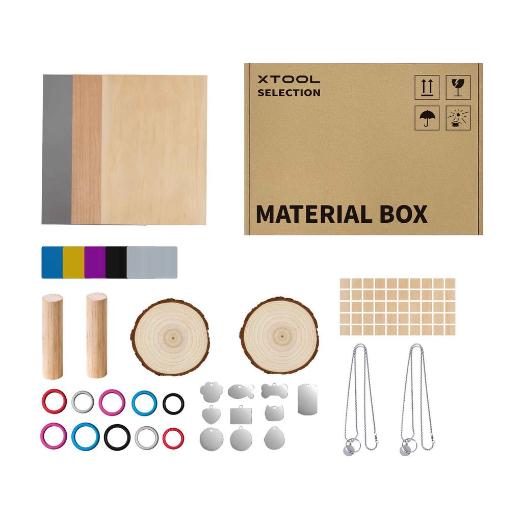 Paquete de materiales para láser xTool