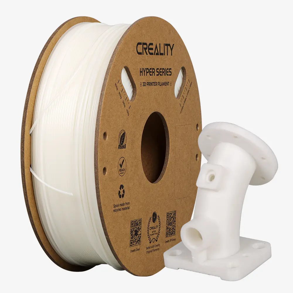 Creality Hyper ABS - Filamento para impresión 3D - 1,75mm (1Kg) - Blanco