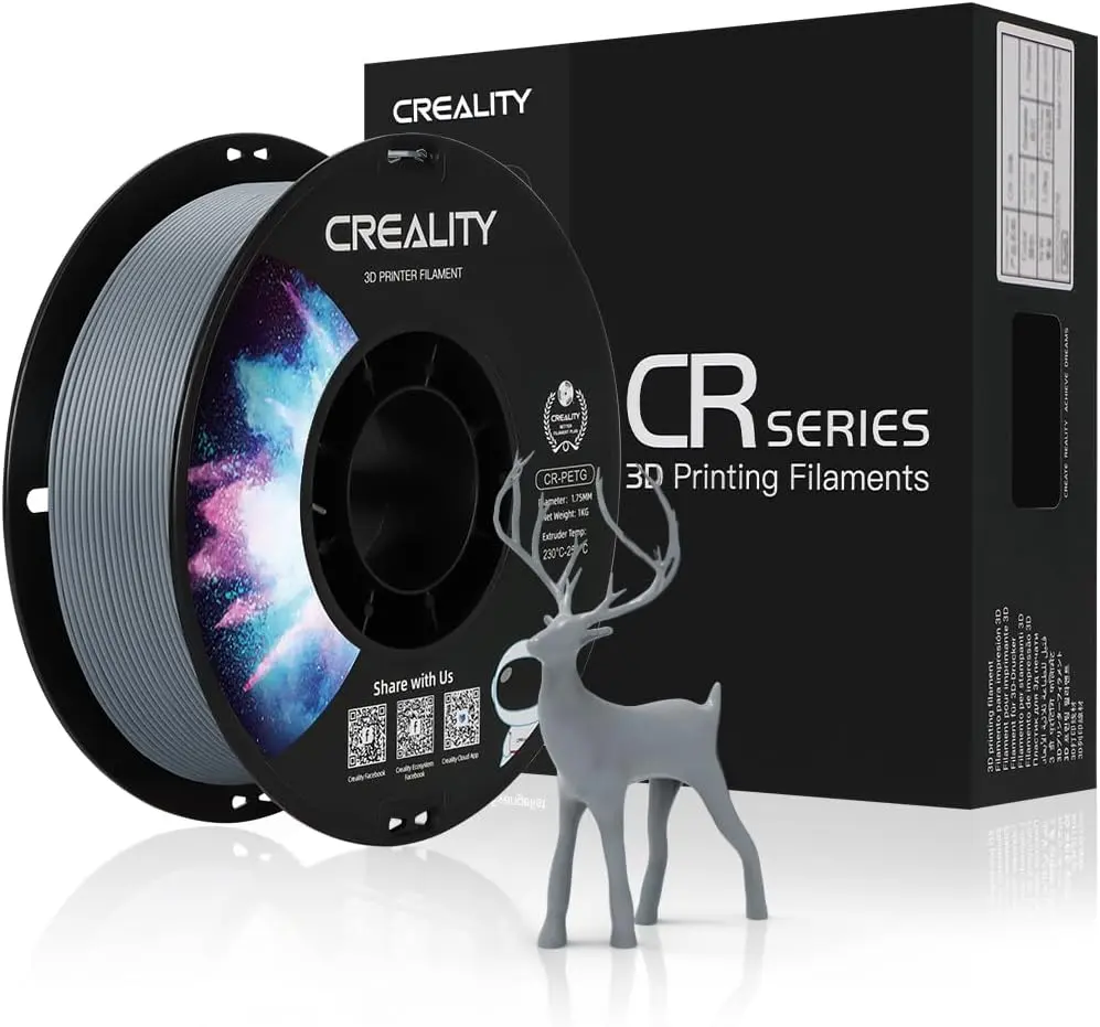 Creality CR-PETG - 3D printing filament - 1.75mm (1Kg) - Grey