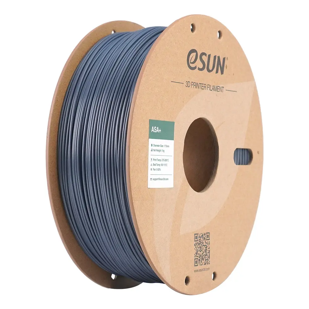 eSUN ASA+ - Filamento para impresión 3D – 1,75mm (1 Kg) – Gris