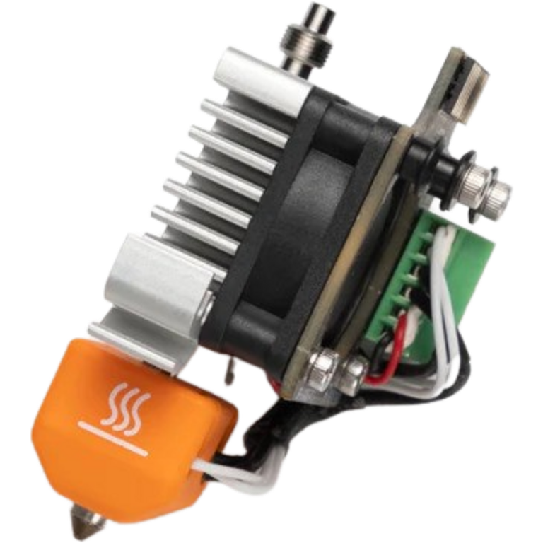 Hotend Snapmaker totalmente metálico con boquilla de acero endurecido para J1/J1s | Derecha 0,4 mm