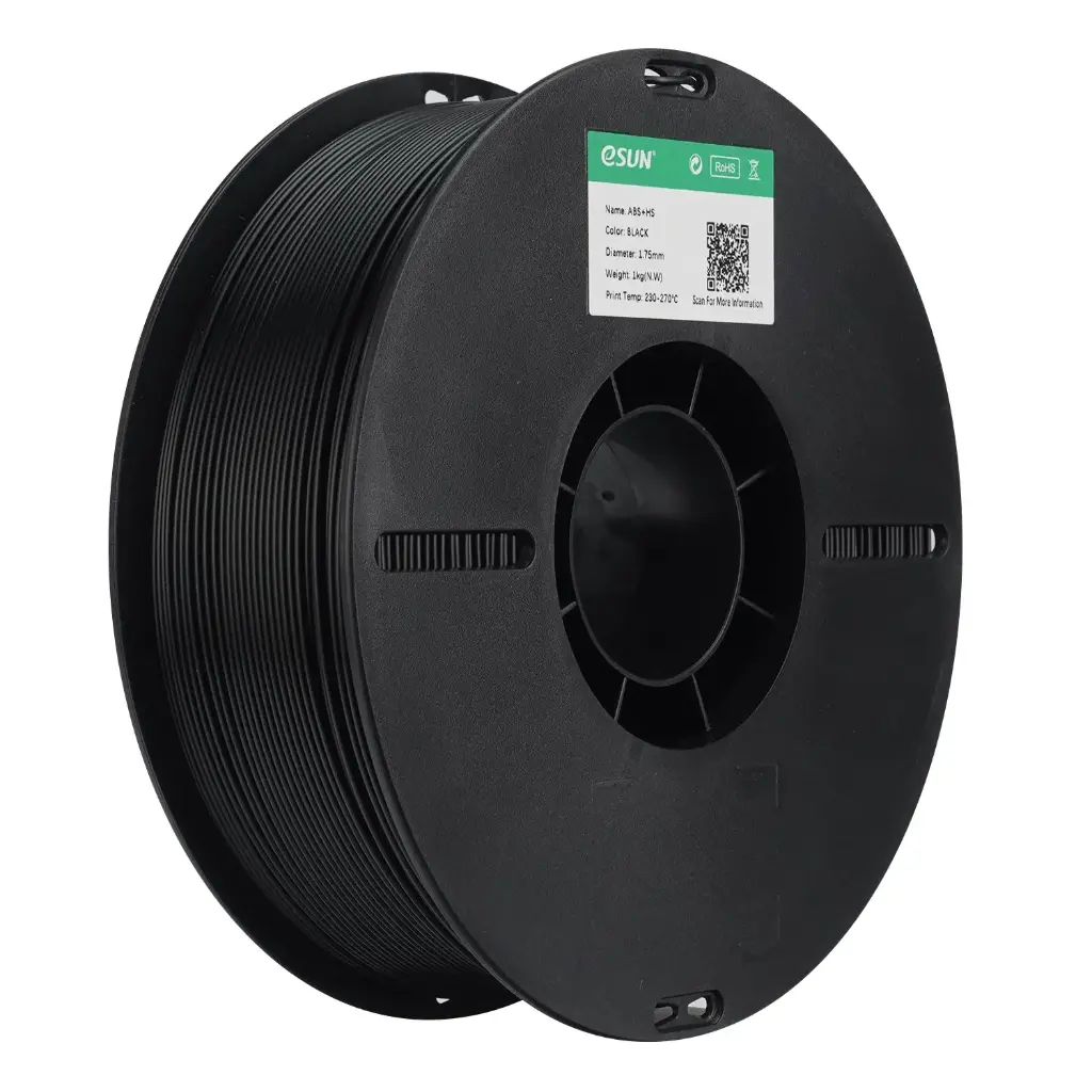 eSUN ABS-HT - Filamento para impresión 3D – 1,75mm (1 Kg) – Negro