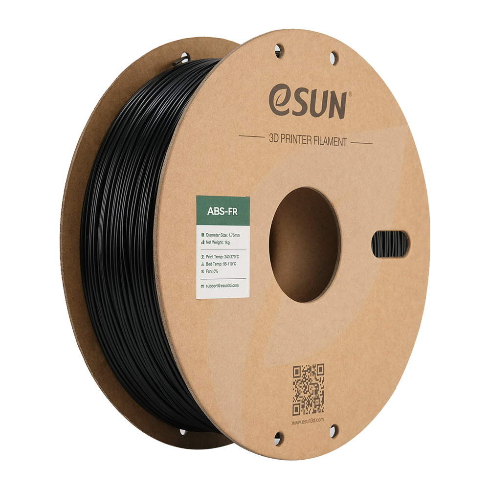 Filamento eSUN ABS FR - 1.75mm - 1kg - Negro