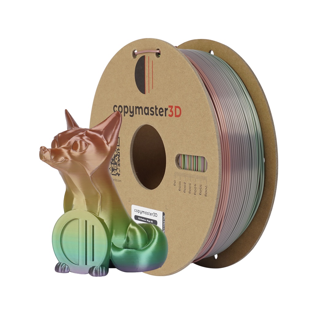 Copymaster3D PLA | Filamento para impresión 3D | 1,75 mm (1 kg) | Arco Iris