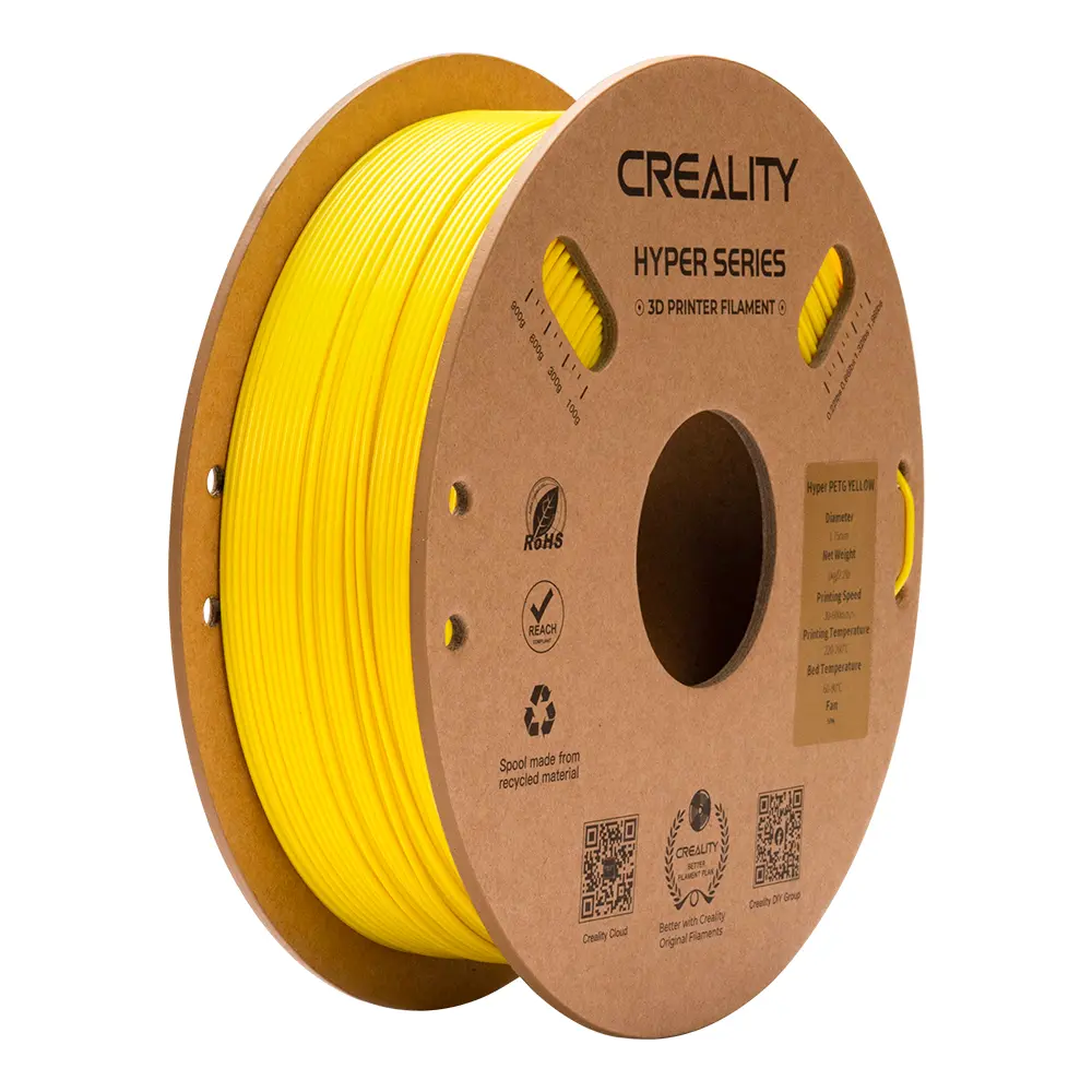 Creality Hyper PETG – 3D printing filament – 1.75 mm (1 kg) – Yellow