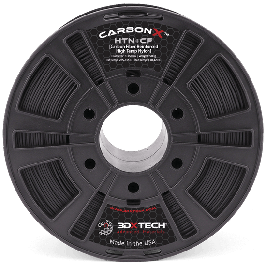 3DXTech CarbonX™ HTN+CF - 3D printing filament - 1.75mm (750g) - Black