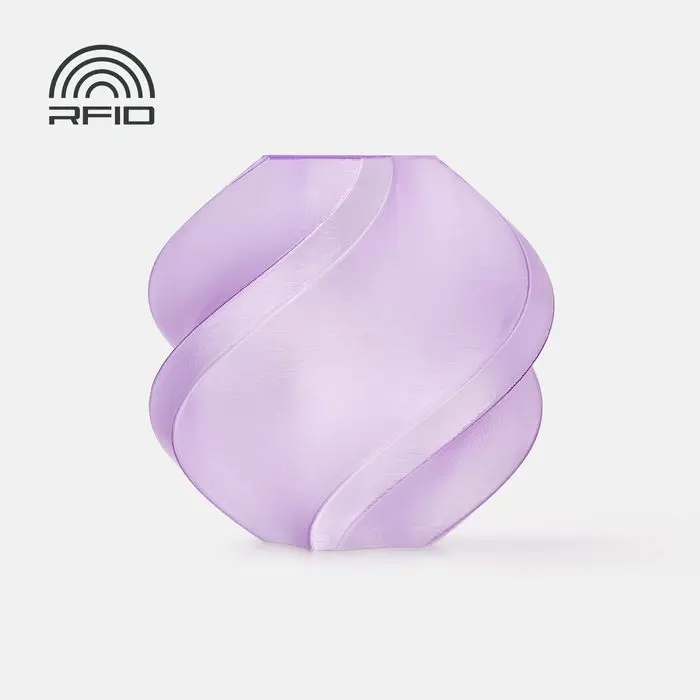 Bambu Lab PETG Translucent Refill - 3D printing filament - 1.75mm (1Kg) – Purple translúcido