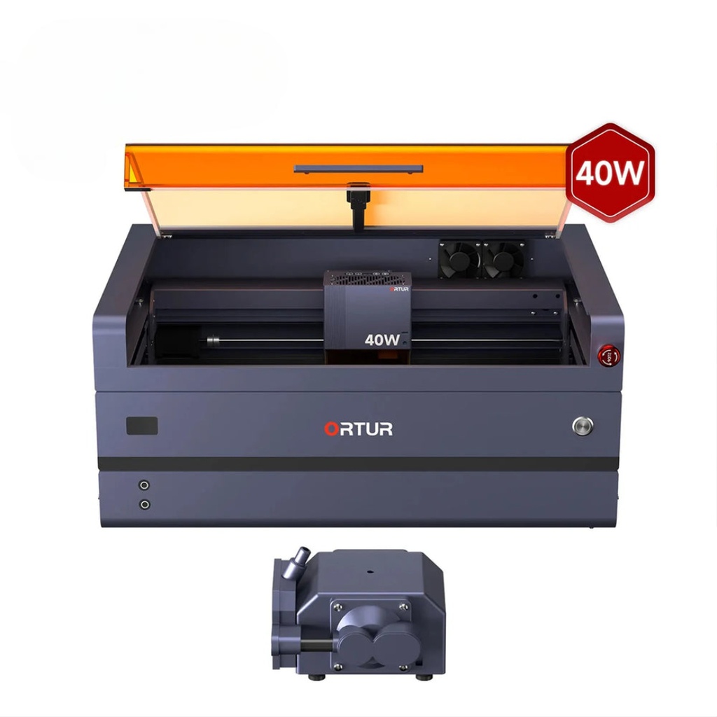 Grabadora láser con carcasa Ortur H20 de 40 W