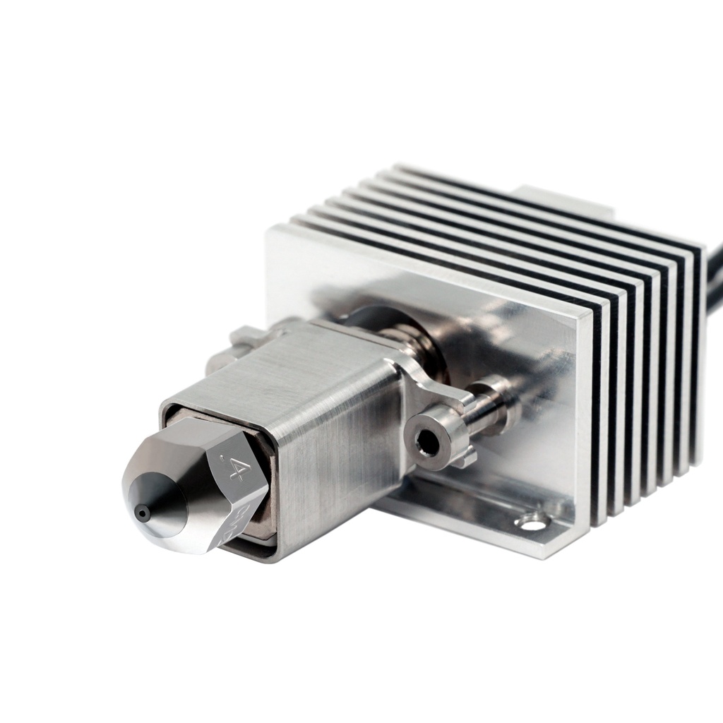 Hotend Microswiss FlowTech™ para Bambu Lab P1P/P1S - CM2™ - Punta endurecida - Flujo estándar.