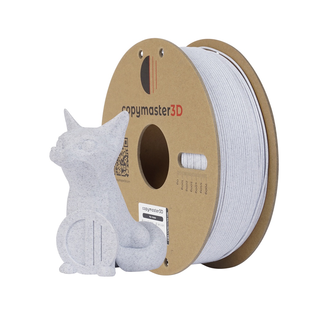 Copymaster3D PLA | Filamento para impresión 3D | 1,75 mm (1 kg) | Mármol