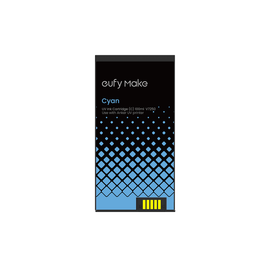 Eufymake Cartucho de Tinta UV (CMYKWG) para Impresora UV