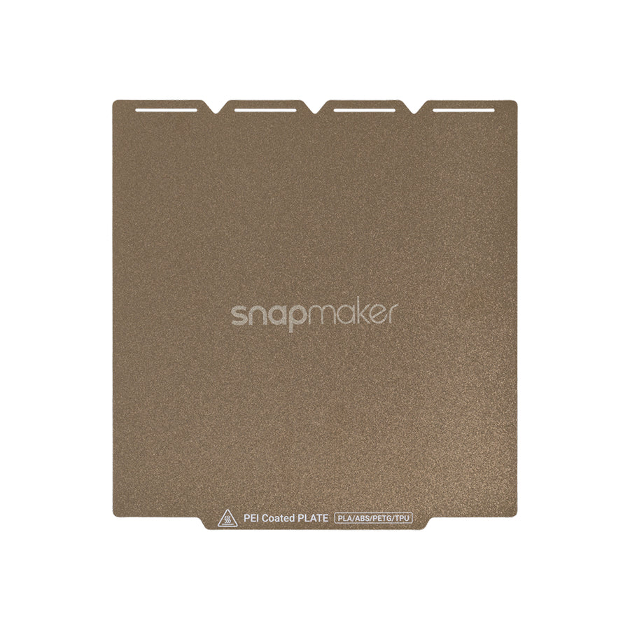 Placa de acero con recubrimiento de PEI texturado para Snapmaker U1