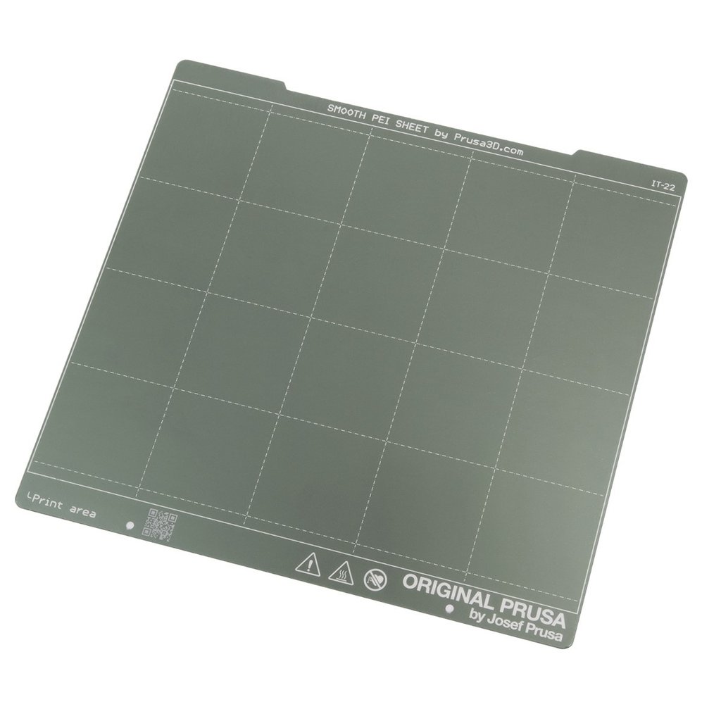 Smooth PEI Print Sheet for Prusa i3 MK3/S/+, MK2.5/S, MK4, and CORE One