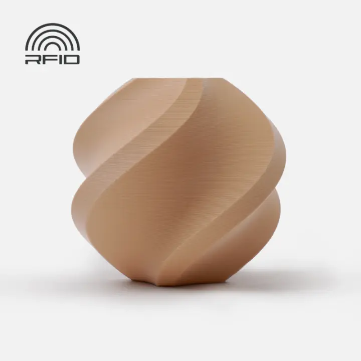 Bambu Lab PLA Mate - Filamento para impresión 3D – 1,75 mm (1 kg) - Marrón claro