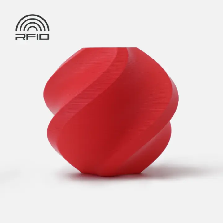 Bambu Lab PLA Mate Refill - Filamento para impresión 3D – 1,75 mm (1 kg) - Rojo escarlata