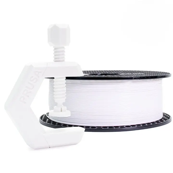 Prusa PETG (NFC) - Filamento para impresion 3D - 1,75mm (1Kg) – Blanco señal