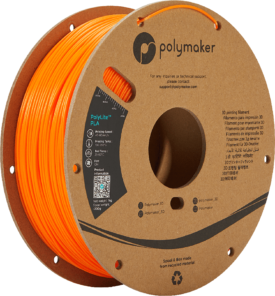 Polymaker PolyLite PLA | Filamento para impresión 3D | 1,75 mm (1 kg) | Verde selva