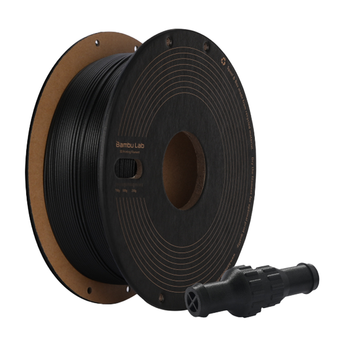 Bambu Lab PPS-CF - 3D printing filament - 1.75mm (750g) – Black