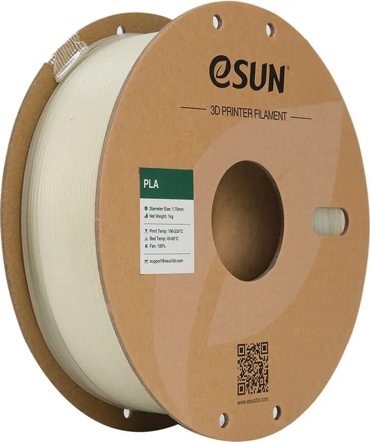 eSun PLA Luminous - Brilla en la oscuridad - Filamento para impresión 3D - 1,75 mm (1Kg) - Verde
