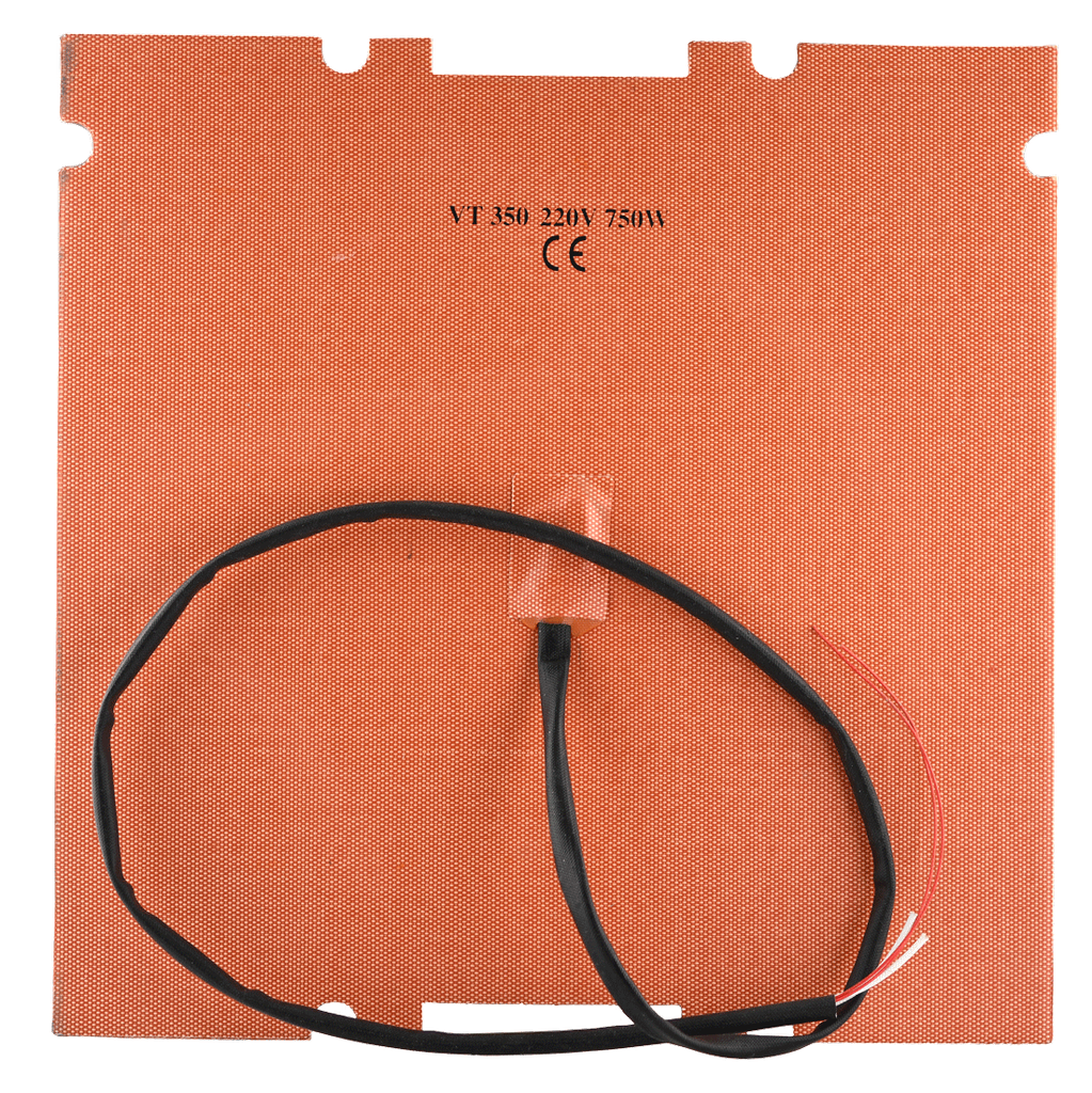 Arlon Silicone Rubber Heater w/ Thermistor - 350x350 mm