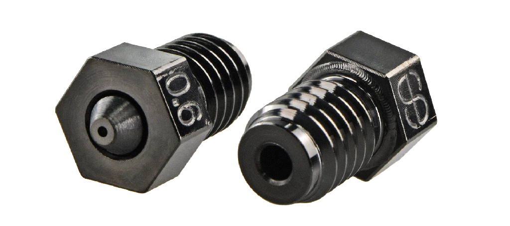 Phaetus x PrimaCreator RepRap M6 Tungsten Carbide Nozzle 0,6 mm - 1,75 mm - 1 pcs